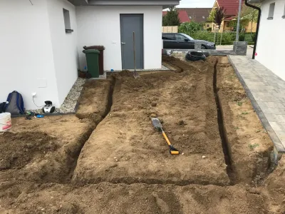 Realizácia záhrady, Vráble 3